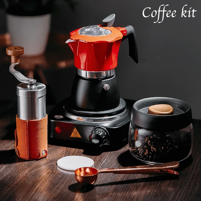 Cafetera Eléctrica De Aluminio Para El Hogar, Cafetera Italiana De 220v,  480w, 300ml, Rápida Y Cómoda - De Café Y Moka Ollas - AliExpress