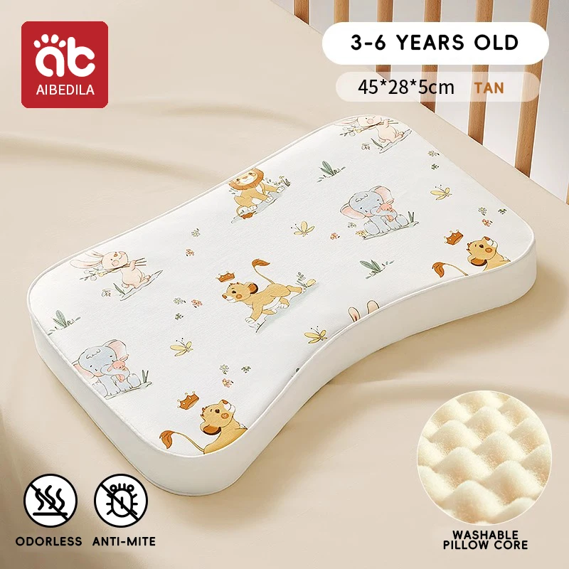 AIBEDILA Silicone Massage pillows pillow to protect cervical vertebra to help sleep home pillow core antibacterial and anti-mite