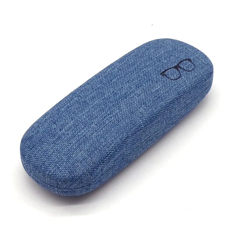 Glasses Case Men Women Linen Cloth Eyeglass Cases Cover Hard Glasses Box Holder Eyewear Storage