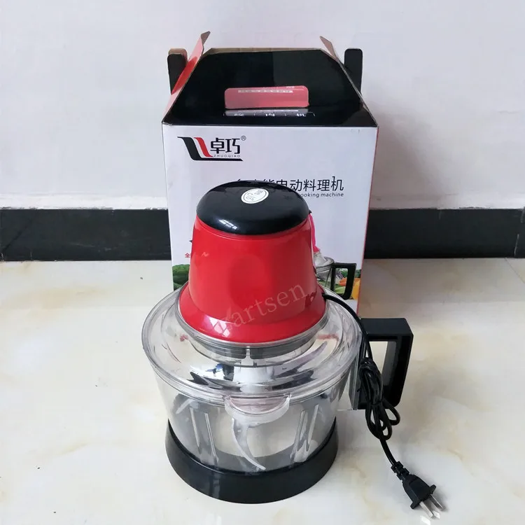 Description Picture 6 of item3L Powerful Meat Grinder Spice Garlic Vegetable Chopper Electric Automatic Mincing Machine Household Grinder Food Processor