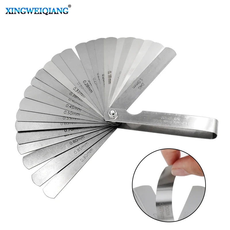 32IN1BladeFeelerGaugeMetricandImperialGapMeasuringToolGauge