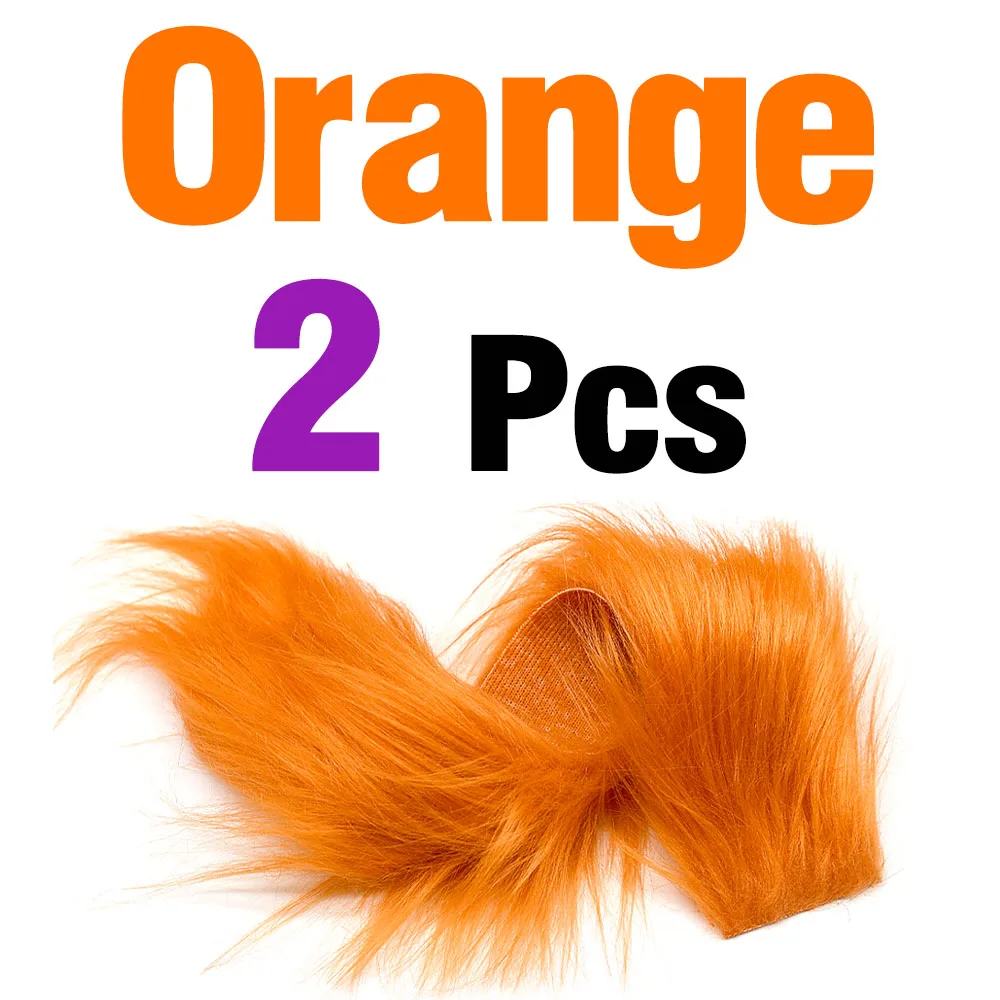 Vibrant 9-Color Synthetic Long Hair Craft Fur