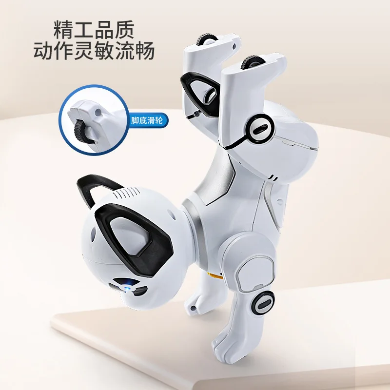 Remote Control Robot Dog Toy Smart programming Dancing Walking RC Robot Electronic Pets Gift For Kids Boys English Version 4