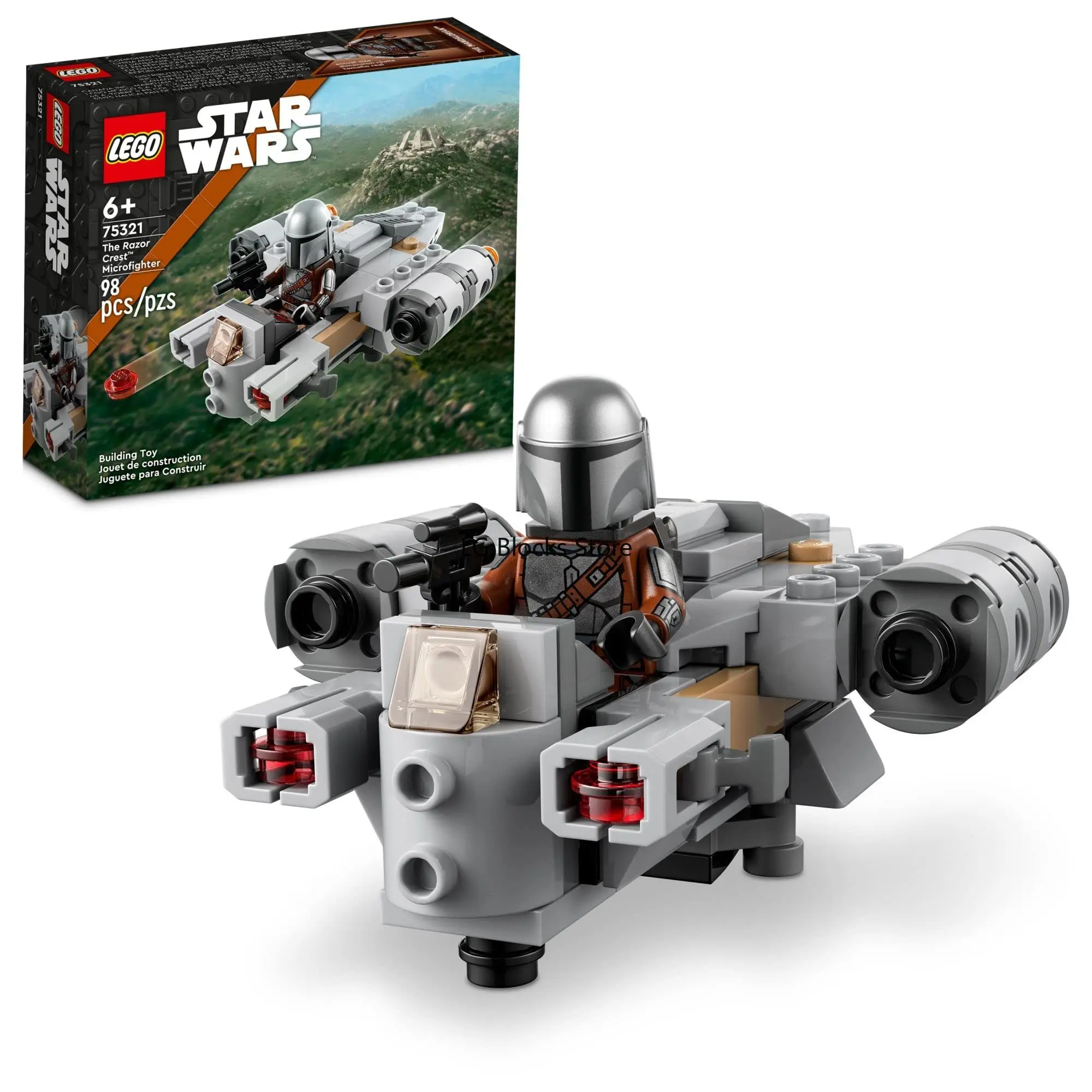 LEGO Star Wars The Razor Crest Microfighter 75321 Toy Building Kit