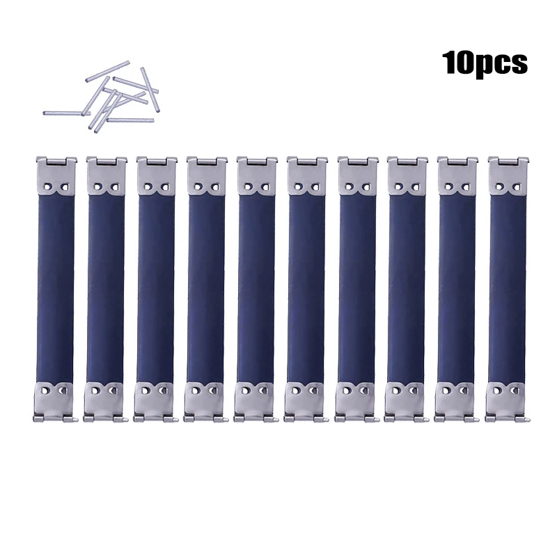 10Pcs DIY Metal Internal Flex Frames Clasp Lock Bag Purse Handbag Handle Replace Hinges Spring Clip Vintage Sewing Accessories