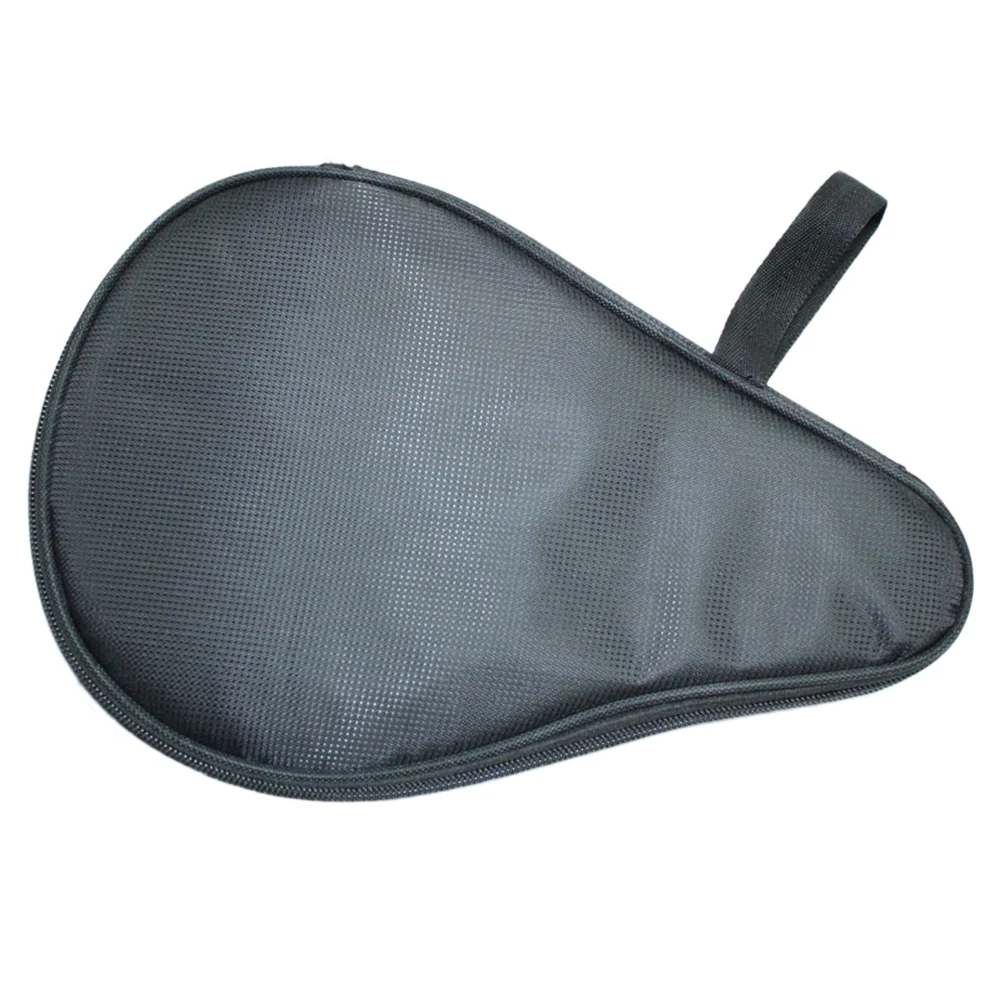 

Table Ball Shell Table Tennis Racket Waterproof Ball Shell Table Tennis Racket Cover Pong Paddle Bat Case ( Black )