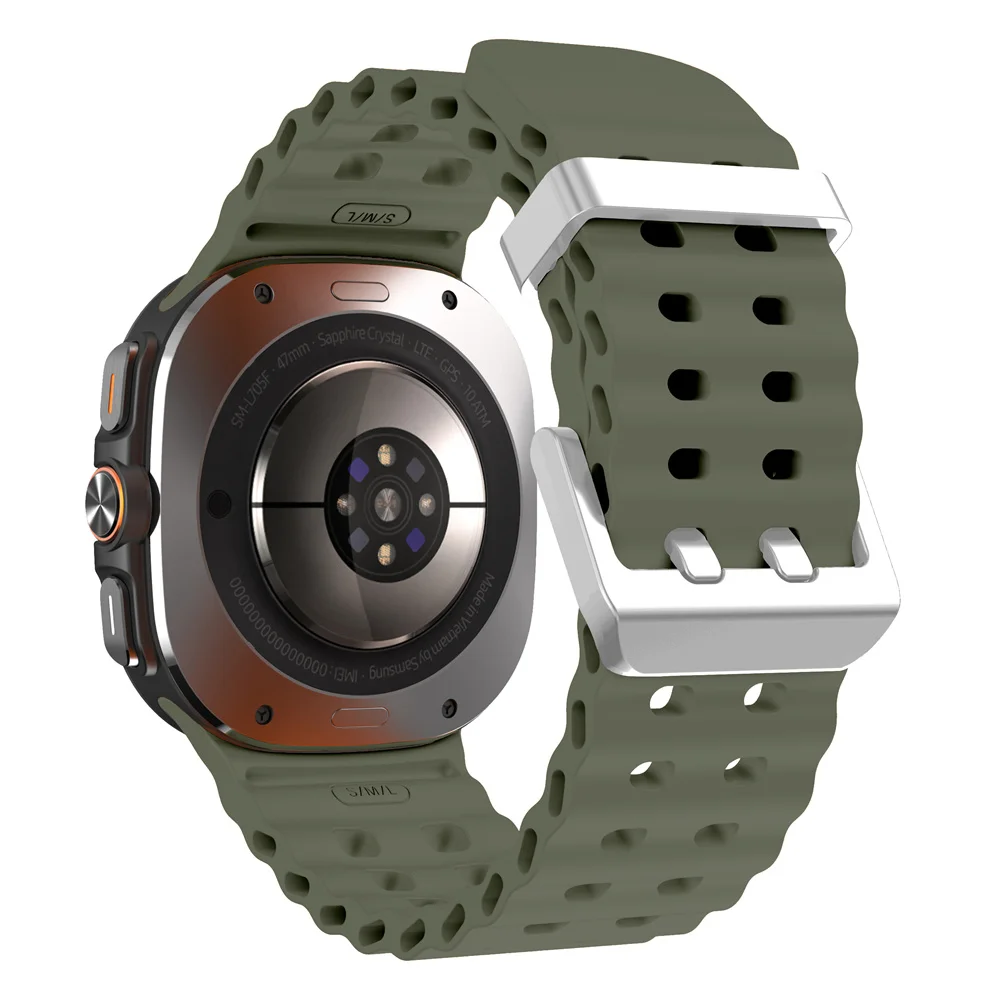 Premium Sport Silicone Bracelet for Samsung Galaxy Watch Ultra 47mm