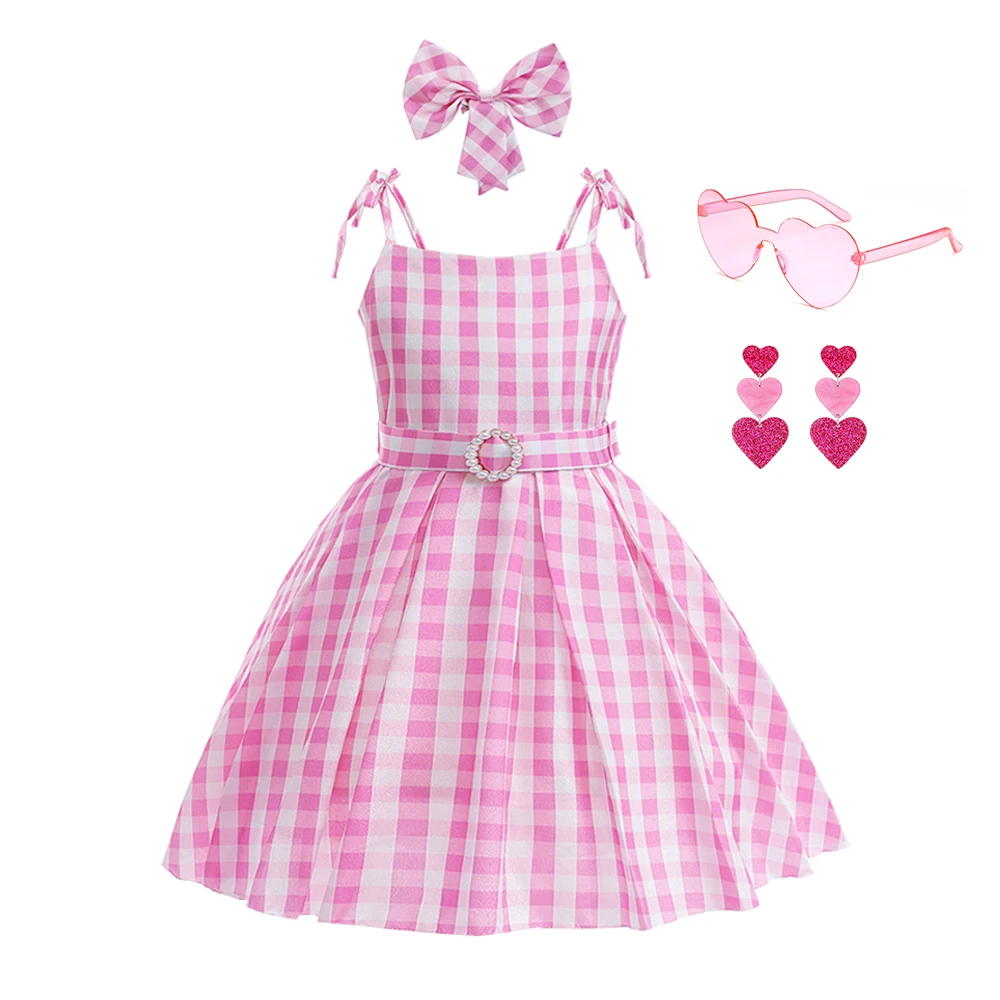 4PCS Pink Dress