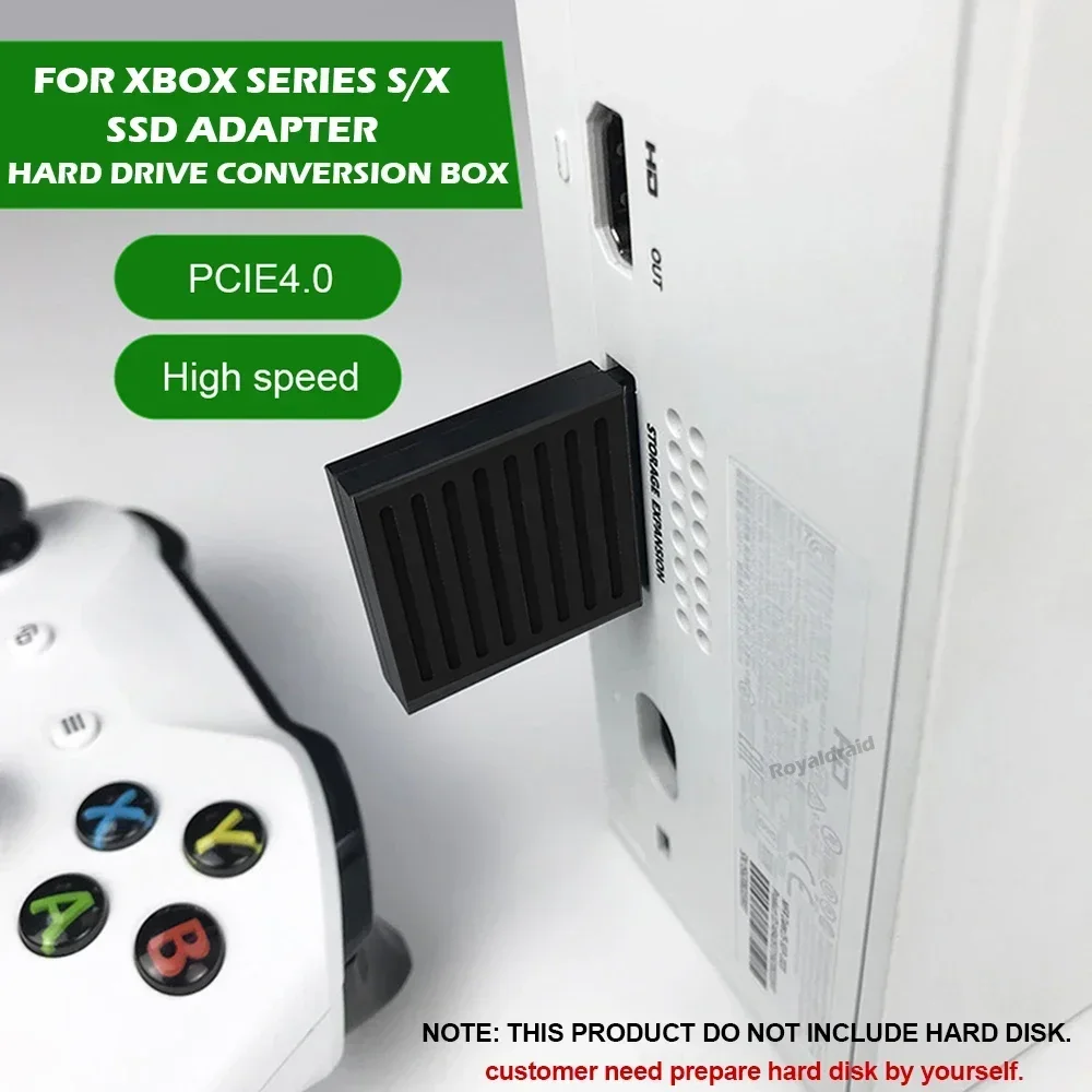 For Xbox Series X/S Matrix SSD Adapter Hard Drive Conversion Box M2 NVME 2230 PCIE4.0 Series Expansion Card Box