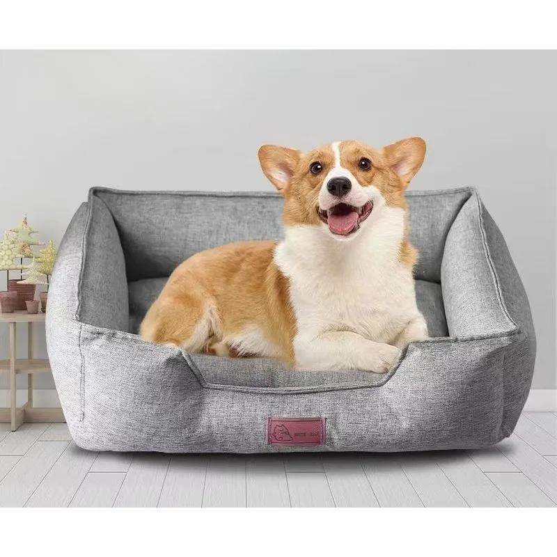 Dog Cat Beds Are Removable Washable Bite Resistant Scratch Resistant Thick Breathable Comfortable Pet Mattresses for All Seasons