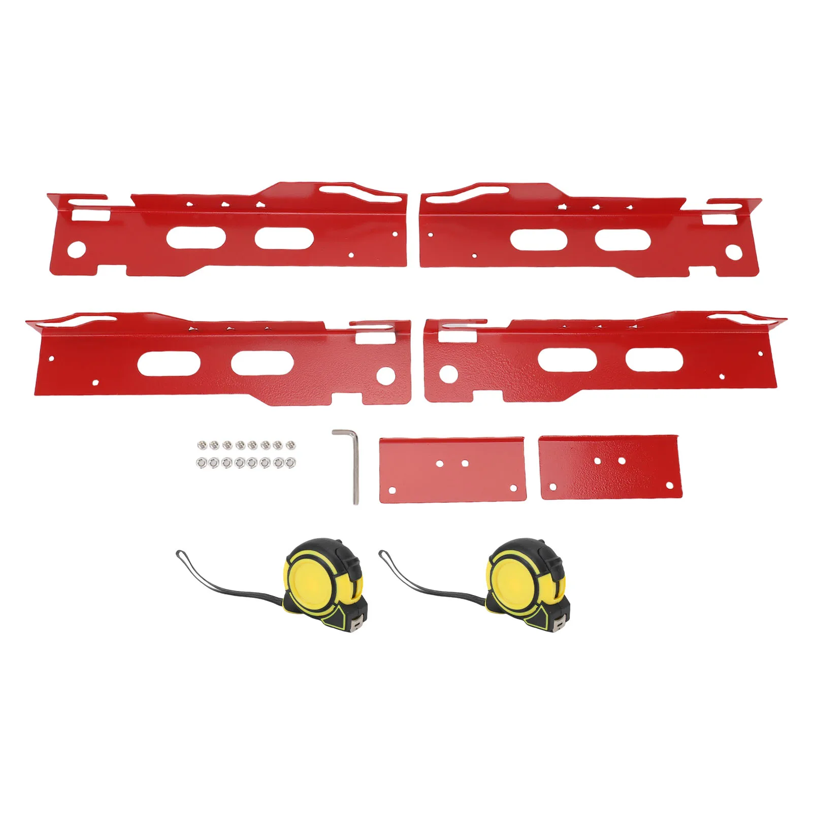 Wheel Alignment Tool Wheel Alignment Tool with Connection Sheet Heavy Duty Iron Toe Alignment Tool Plate for Car Truck Sedan SUV