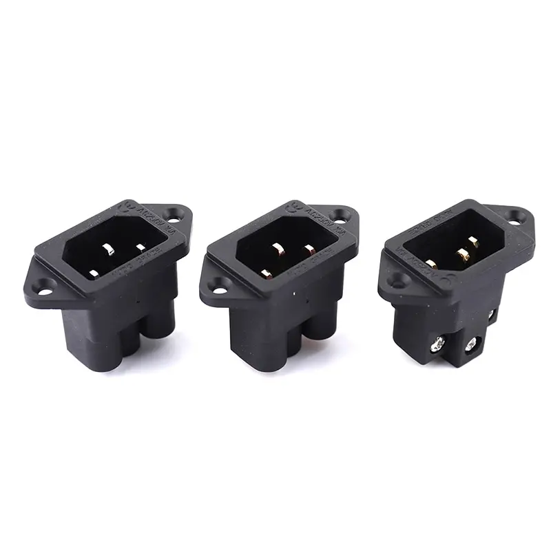       IEC η , 3  , AC 250V 10A  ÷ Ŀ, ǰ, 1PC