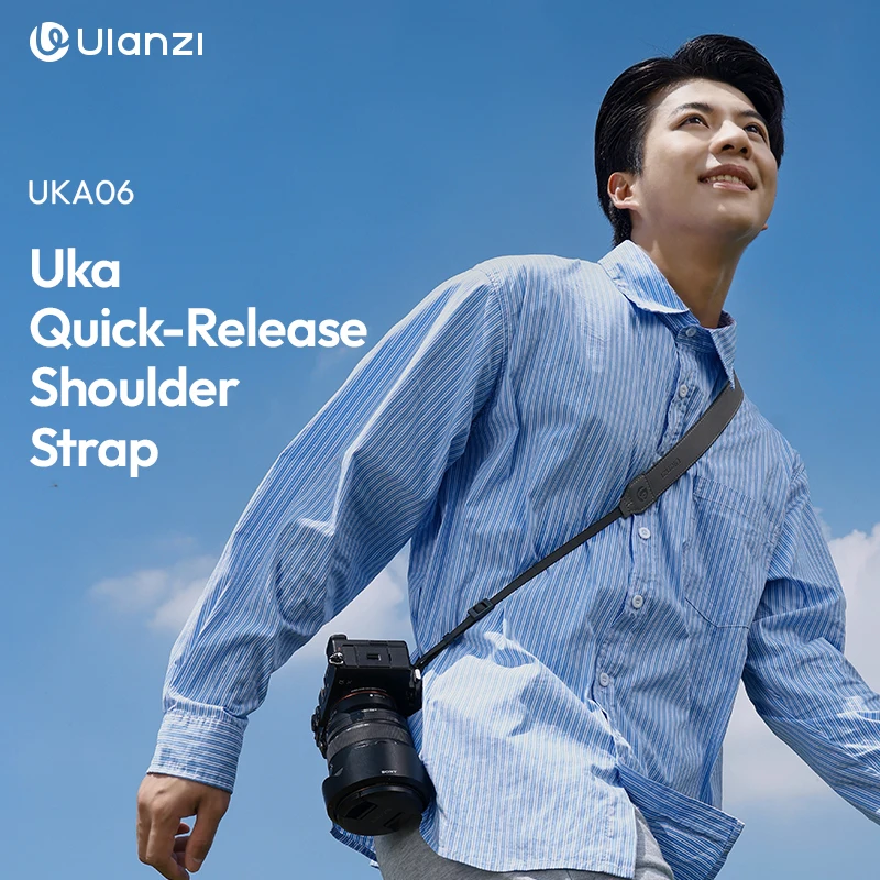 Ulanzi UKA06 Uka Quick-Release Shoulder Strap Compatible with Uka & F38 Quick-Release Plates for Photograph Tripods DSRL Cameras