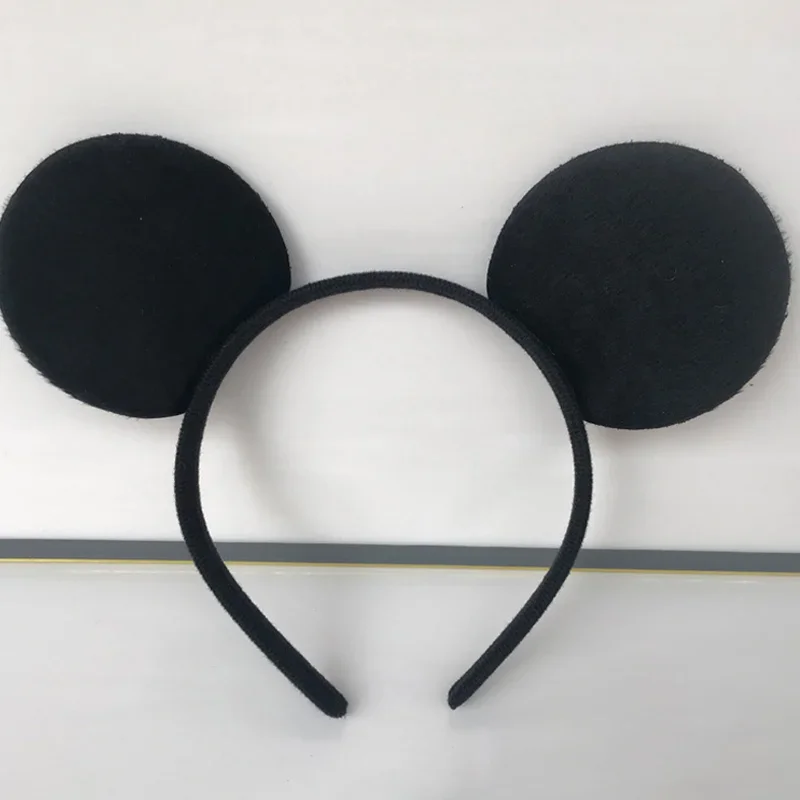 Mickey Ear Headband Hair Ornament Mickey Mouse Headband Minnie Bow Korean Clip hair headband