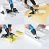 Electric Foam Cutter Polystyrene Styrofoam Knife Hot Wire Foam Cutting Knife Portable Styrofoam Cutting Tools Heat Knife Cutter 4