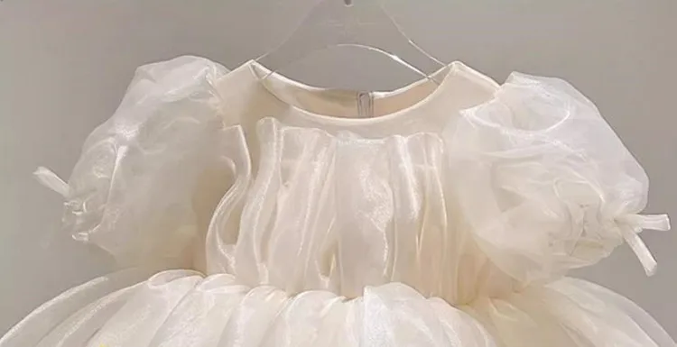 New Children's Princess Baptism Evening Dress Wedding Birthday Party Flower Girl Dresses A3759 Vestidos Bridesmaid Dresses