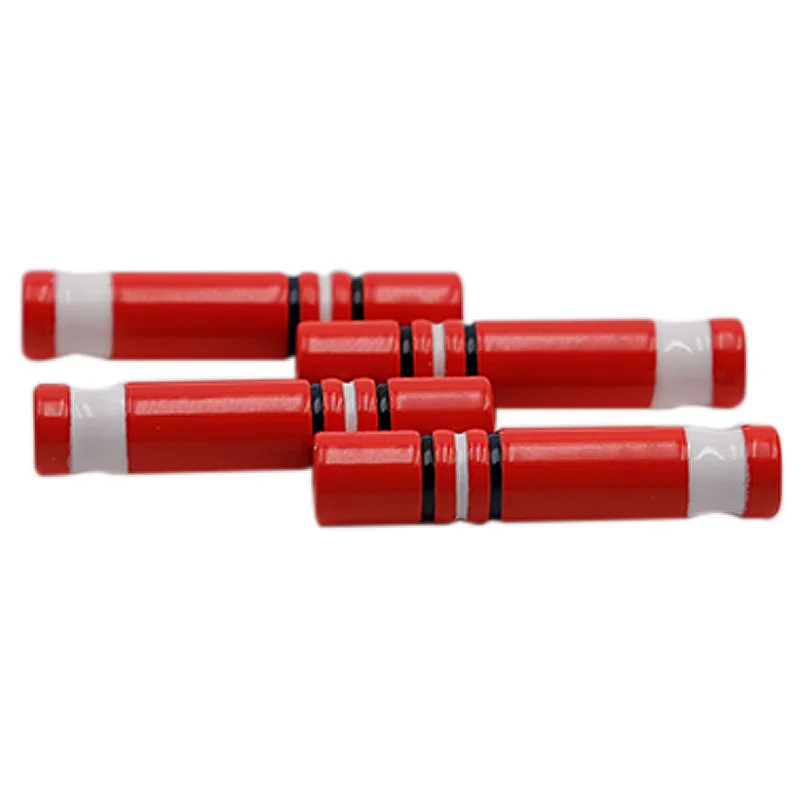 100pcs Wholesale Weiou Lace Accessories Red Metal Aglets 25*5MM Sneaker Canvas String Tips Soccer Skating Basketball Tape Heads