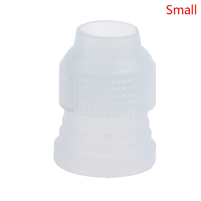 Small Middle Large Coupler Adaptor Icing Piping Nozzle Bag Cake Pastry Decor