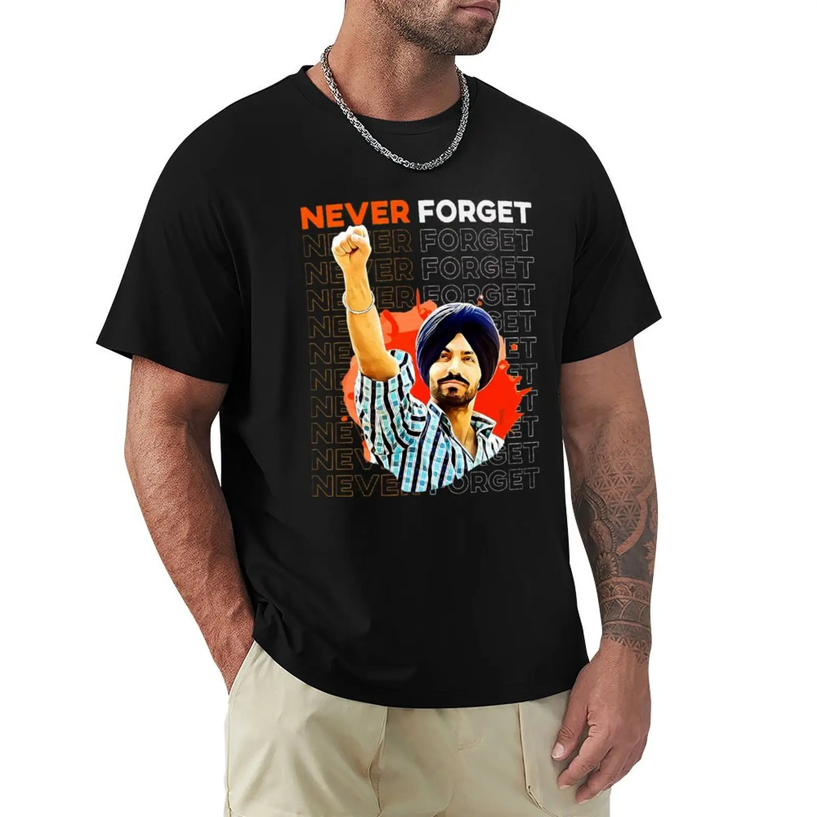 

Deep Sidhu T-Shirt boys animal print summer top Men's cotton t-shirt