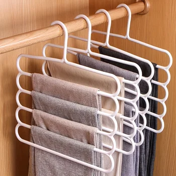 Multi functional 5-layer clothes rack, 5-layer scarf rack, wardrobe pants rack, clothes rack, scarf tie storage rack
