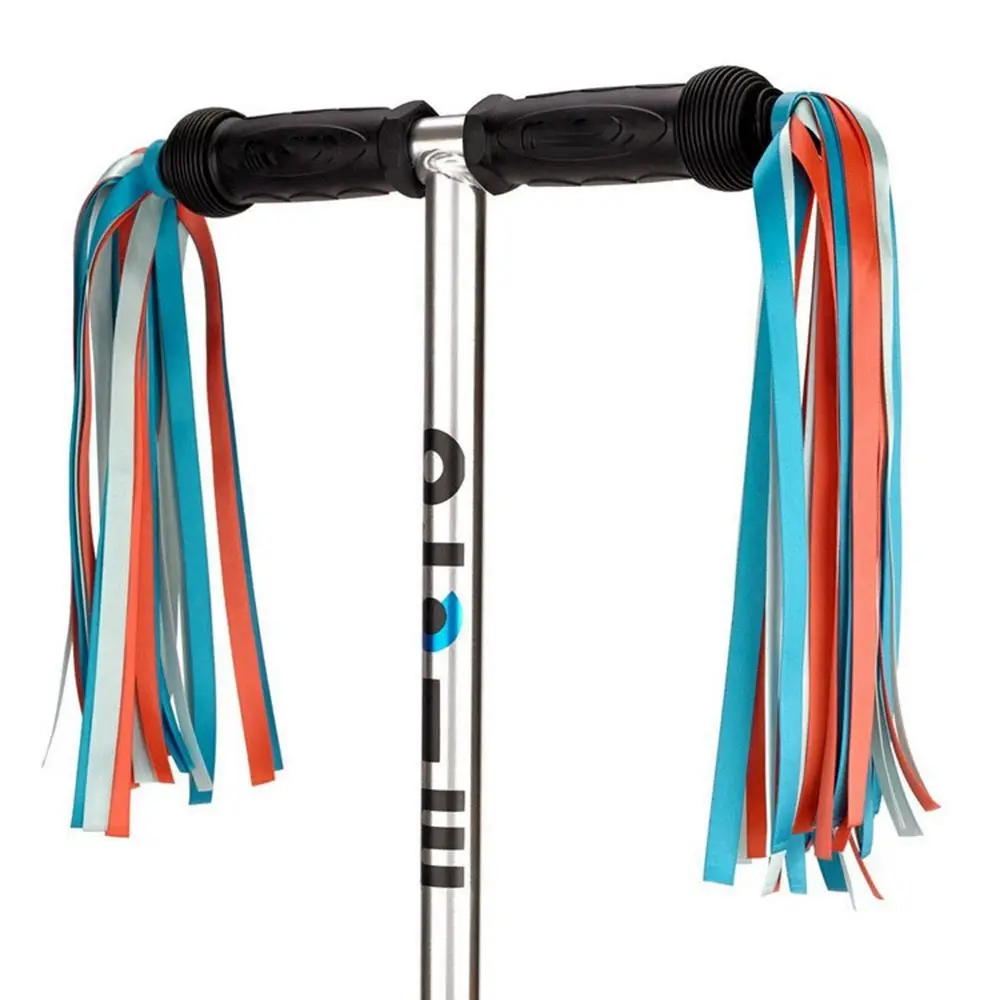 Colorful Cycling Accessories Kids Girls Boys Scooter Parts Bike Bicycle Decoration Streamers Tassel Tricycle Handlebar Tassels