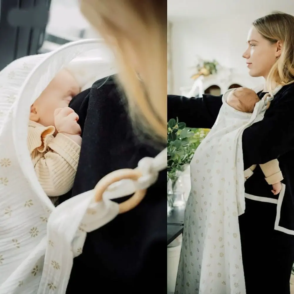Accessories Multi-functional Breastfeeding Shawl Solid Color Privacy Protection Nursing Cover Outing Nursing Baby Poncho