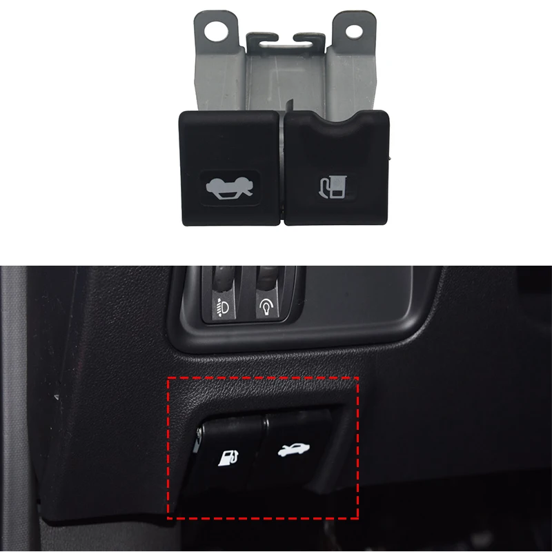 New Genuine Fuel Tank Cover Switch Car Hood Switch Engine Hood Latch Release 65622JY40A For Renault Koleos,Auto Spare Parts