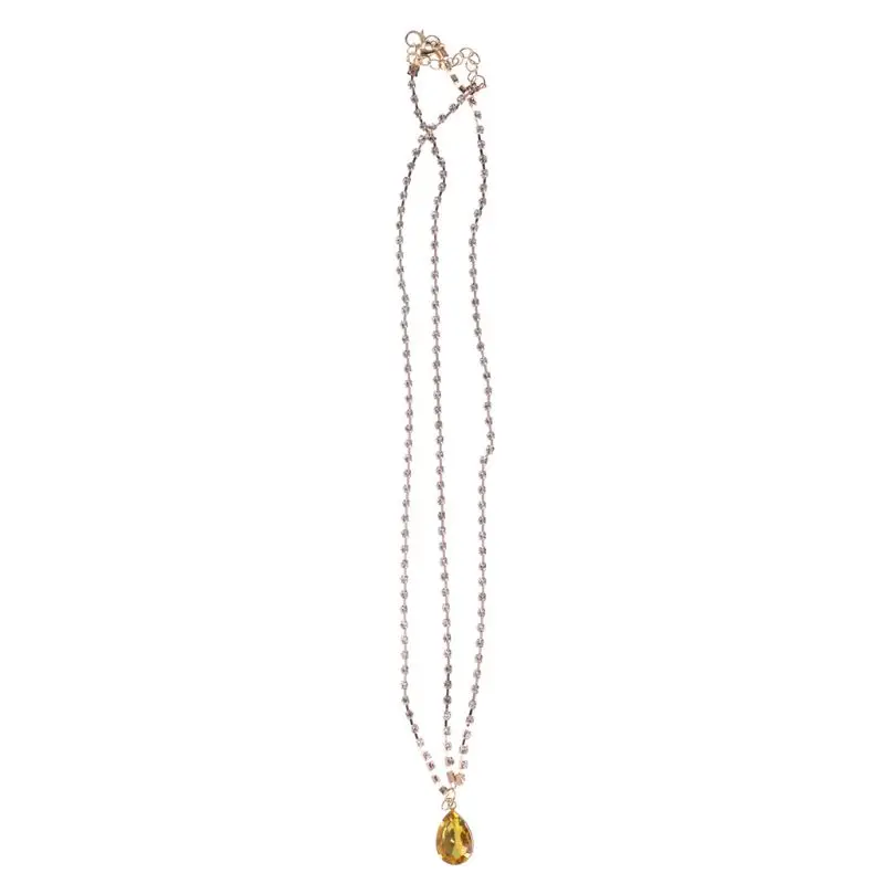 Women Fashion Metal for Rhinestone for Head Chain Jewelry Headband Head Piec