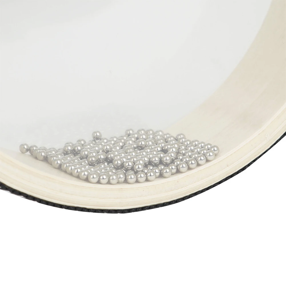 Ocean Drum Ocean Sound Effect Wave Bead Drum with Steel Balls Ocean Sea Drum Transparent for Children Boys Girls