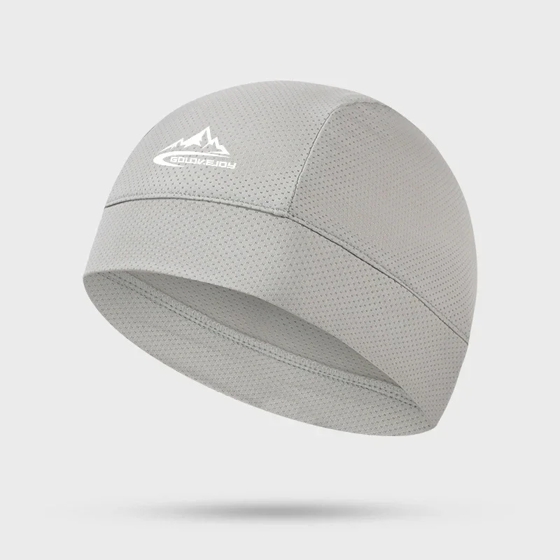 Kühlende Schädelkappe, Helmfutter, atmungsaktiv, schweißableitend, Radfahren, Sport, Laufmütze, bequeme Outdoor-Wanderkappe, schnell trocknende Kappe – Detail 11