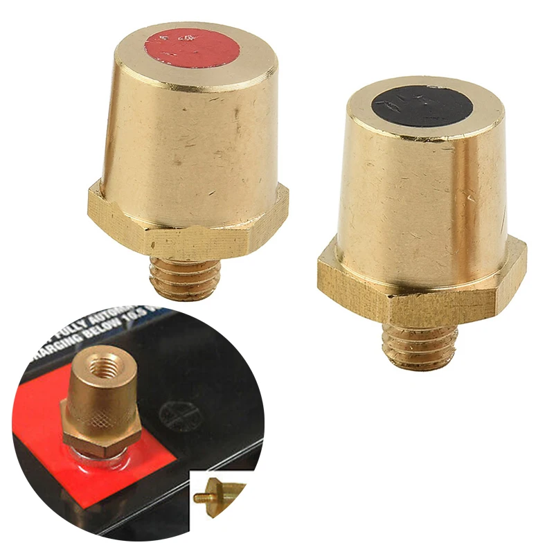 

Highs Crank Conversion Terminal Posts Power Connection Terminal For Any Deep Cycle Battery With An 8mm Thread