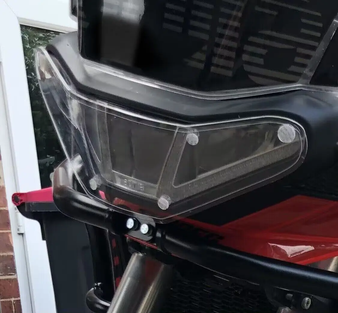 

Для Aprilia Tuareg660 2021 2022 2023 новая мотоциклетная защитная накладка для передней фары 660 защита для головной лампы