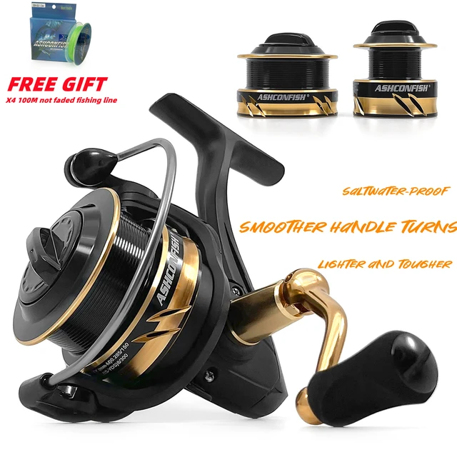 Spinning Reel 5000 Salt Water  Spinning Reel Metal Max Drags - Spinning  Reel - Aliexpress