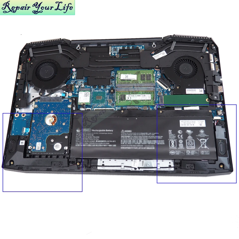 Kit Altoparlanti Gintai Per HP Omen 15-CE - Ricambio Left & Right Speaker | Compatibile Con 15-CE198WM 15-CE011DX - Foto 2