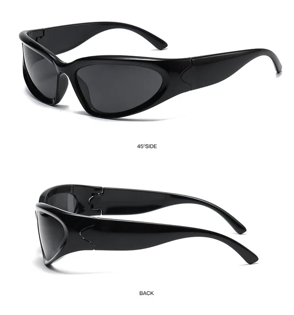 Vintage Sonnenbrille Für Damen Und Herren Mit Verspiegelten Gläsern_voghion.com