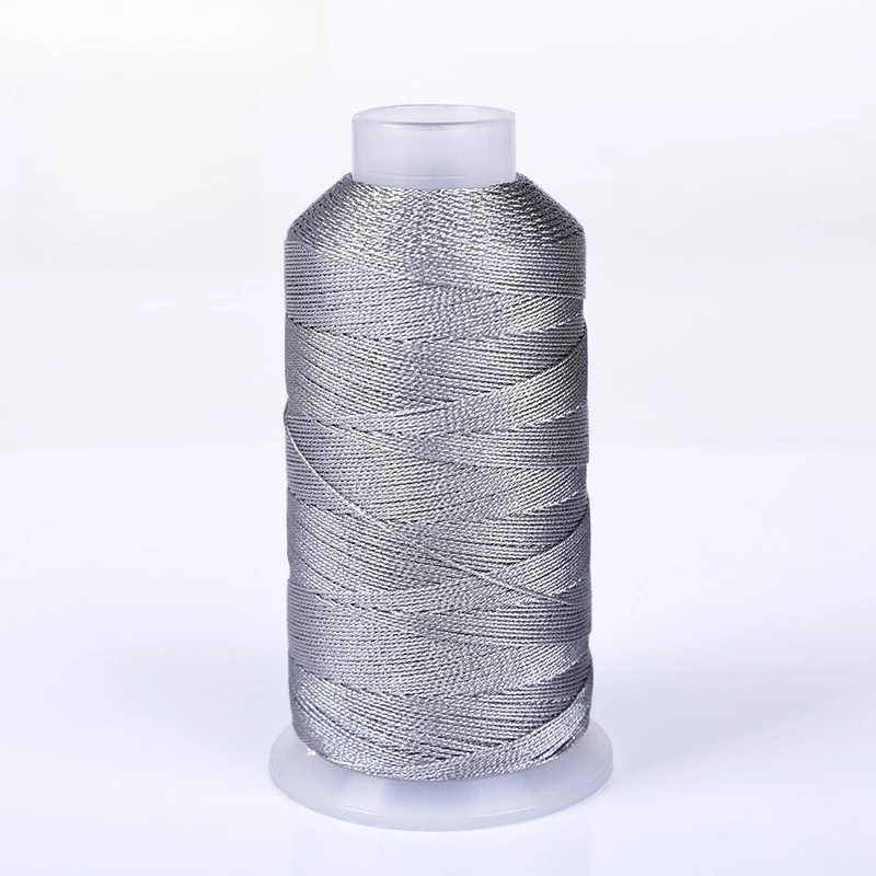 Metallic Silver and Gold Thread for Handmade Jewelry and DIY Crafts
