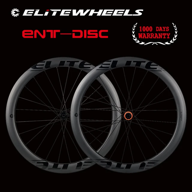 Elitewheels 700c Road Bike Carbon Wheels Disc - Carbon Wheels Disc