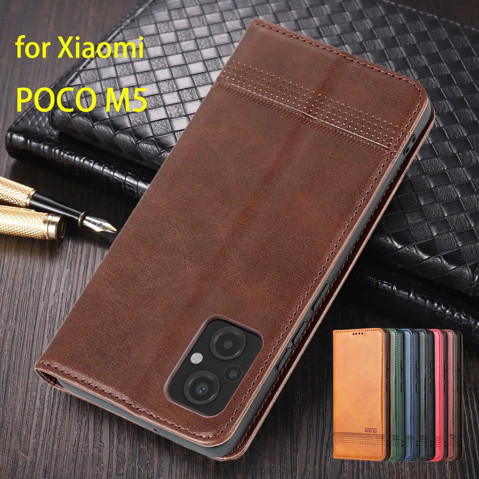 Deluxe Magnetic Leather Flip Cover - Premium Protective Case