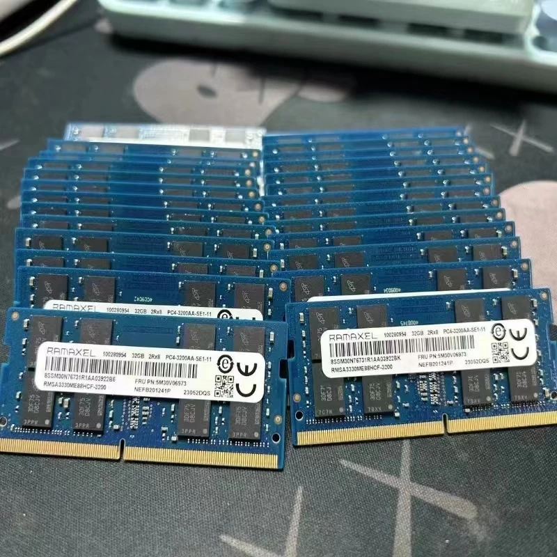RAMAXEL RAMS DDR4 32GB 2Rx8 PC4-3200AA-SE1 Laptop memory