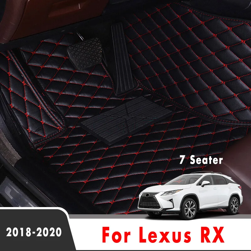 

Car Floor Mats For Lexus RX 2022 2021 2020 2019 2018 2017 2016 (7 Seater) RX300 RX350 RX450 Carpets Rugs Interior Accessories
