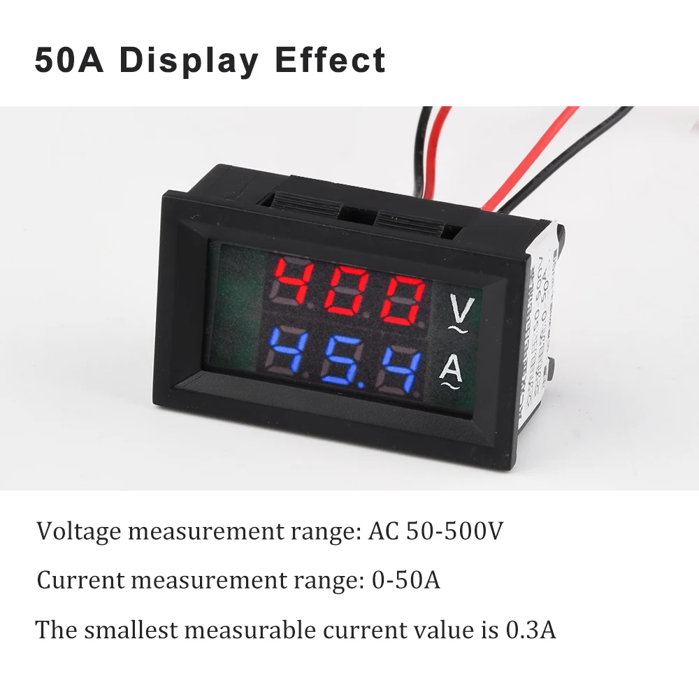 Medidor Analógico De AMP Y VOLT DC - Panel Para Medir Corriente Y Voltaje, Modelo DH-670
