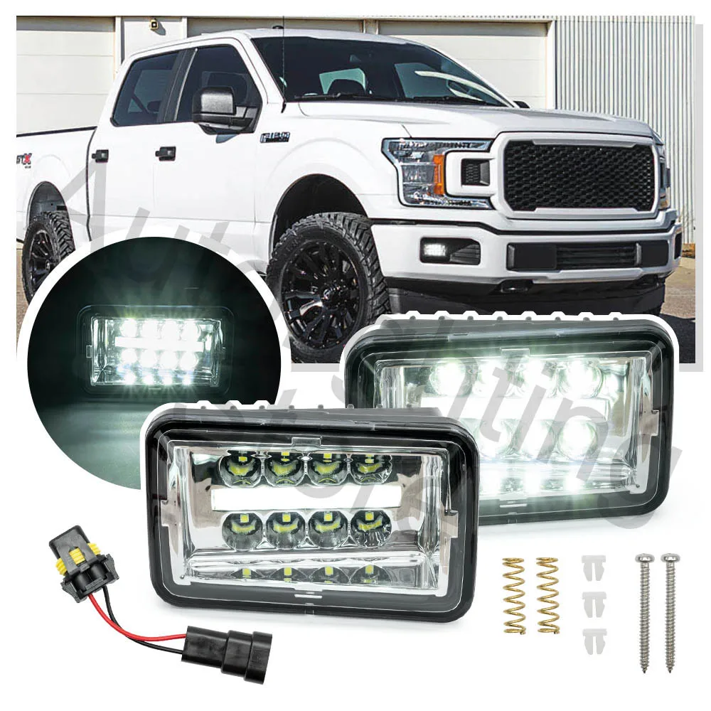 2X LED Front Driving Fog Light Kit For Ford F150 2015 2020 F250 F350