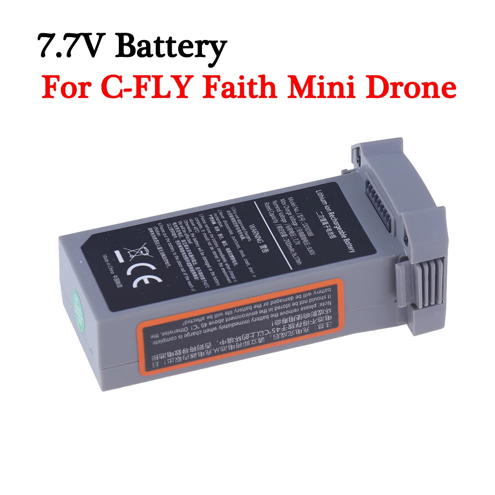 Batteria Per C-Fly Faith Mini Drone Pezzi Di Ricambio 7.7V 2100Mah Batteria Lipo Per Batteria Drone Mini Telecomando Faith