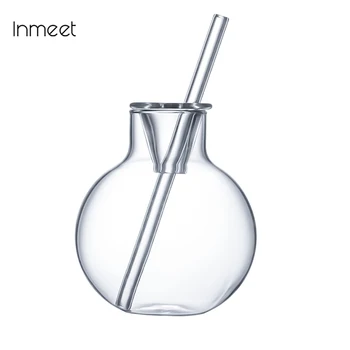 INMEET Bar Utensili da cocktail affumicati fatti a mano Vetreria ad alto borosilicato Bicchieri rotondi creativi in vetro per mixologia 1
