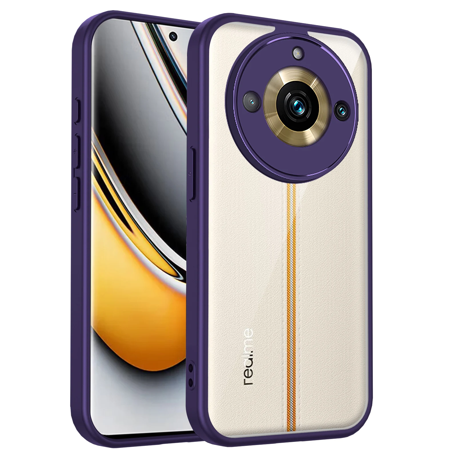Clear Protective Phone Case with Camera Lens Protection