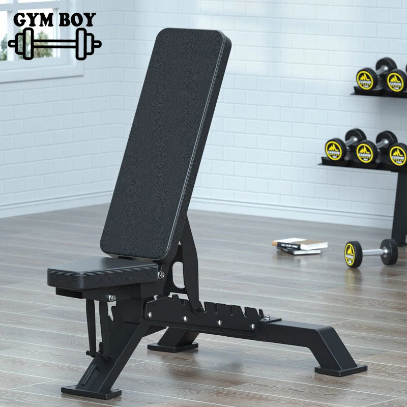 Multifunctional Commercial Dumbbell Bench, Adjustable Push Plate, Fitness Chair, Household Supine Up Seat, Bird Stool