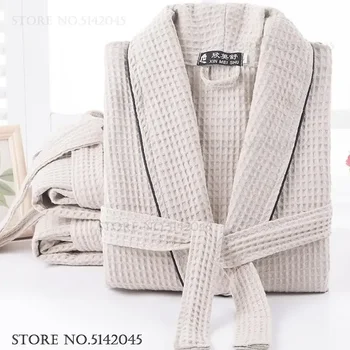 Cotton Waffle Robe 1