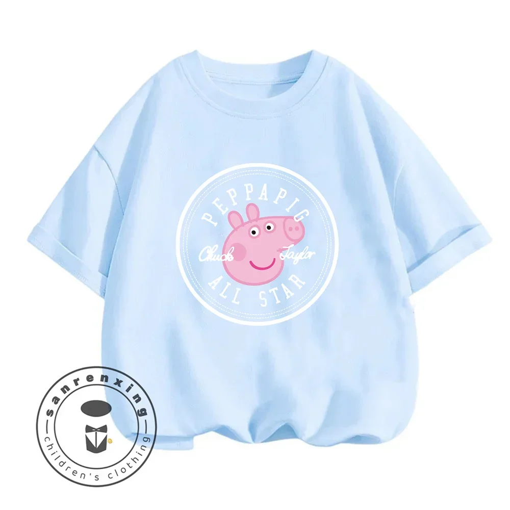 Peppa Pig Wubbox Kids T-Shirt Printed Graphic Anime T-shirts Kawaii Short Sleeve Tshirt Fashion Boys/girls Tee-shirt 5