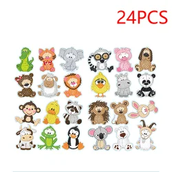 Animal Gem Sticker Art Kit - 24pcs DIY Diamond Painting Crafts (24PCS)