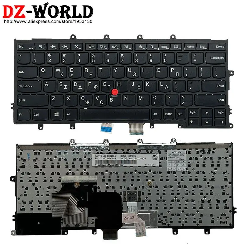 Kor hb he il Ara gk gr th tw lt Teclado com Retroiluminação Lenovo Thinkpad X260 X240 X270 A275 X250 X240s X230s Laptop kr - Imagem 6